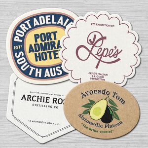 Coaster Kings Custom Shape Beer & Drink Coasters